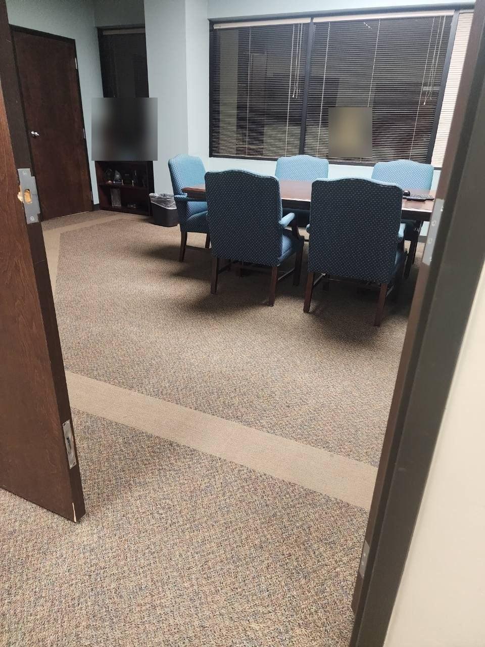 Conference room after a Chow visit