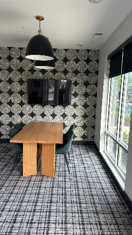 Cleaned common area at an Indianapolis multifamily property
